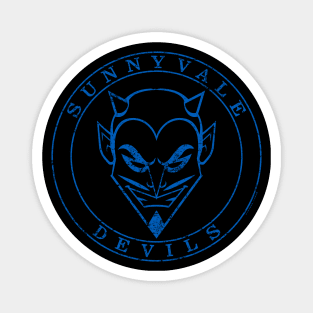 Sunnyvale Devils (blue-worn) [Rx-Tp] Magnet